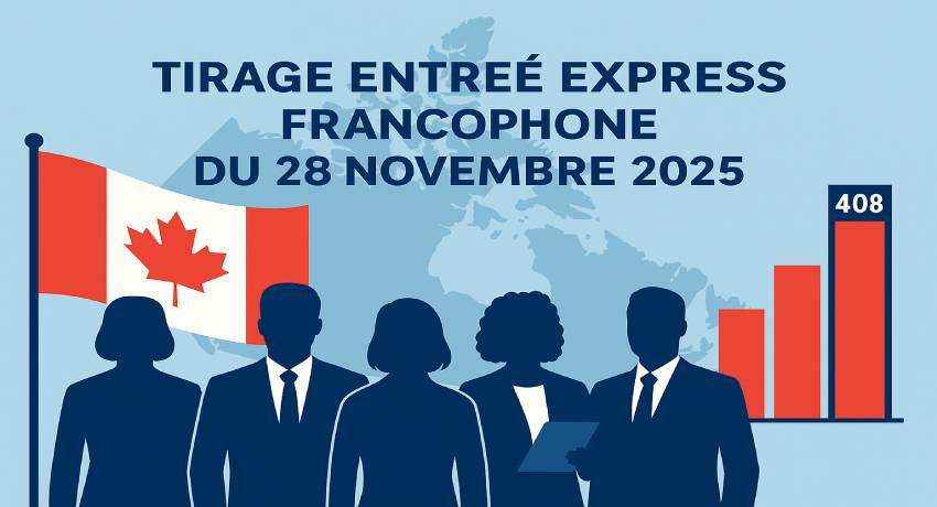 Tirage Entrée Express francophone du 28 novembre 2025